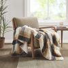 Faux Mohair to Sherpa Throw