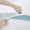 Hypoallergenic 3" Cooling Gel Memory Foam Mattress Topper with Removable Cooling Cover