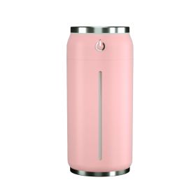 Hot Selling Car Humidifier 220ML Mini USB Aroma Diffuser Wholesale Air Humidificator (Color: Pink)