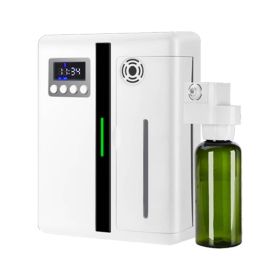 Scent Diffuser 160ml Waterless Air Scent Machine Hotel Lobby Smart Air Humidifier Hotel Collection Diffuser (Option: White-AU)