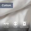 3 Piece Cotton Comforter Set with Chenille Tufting